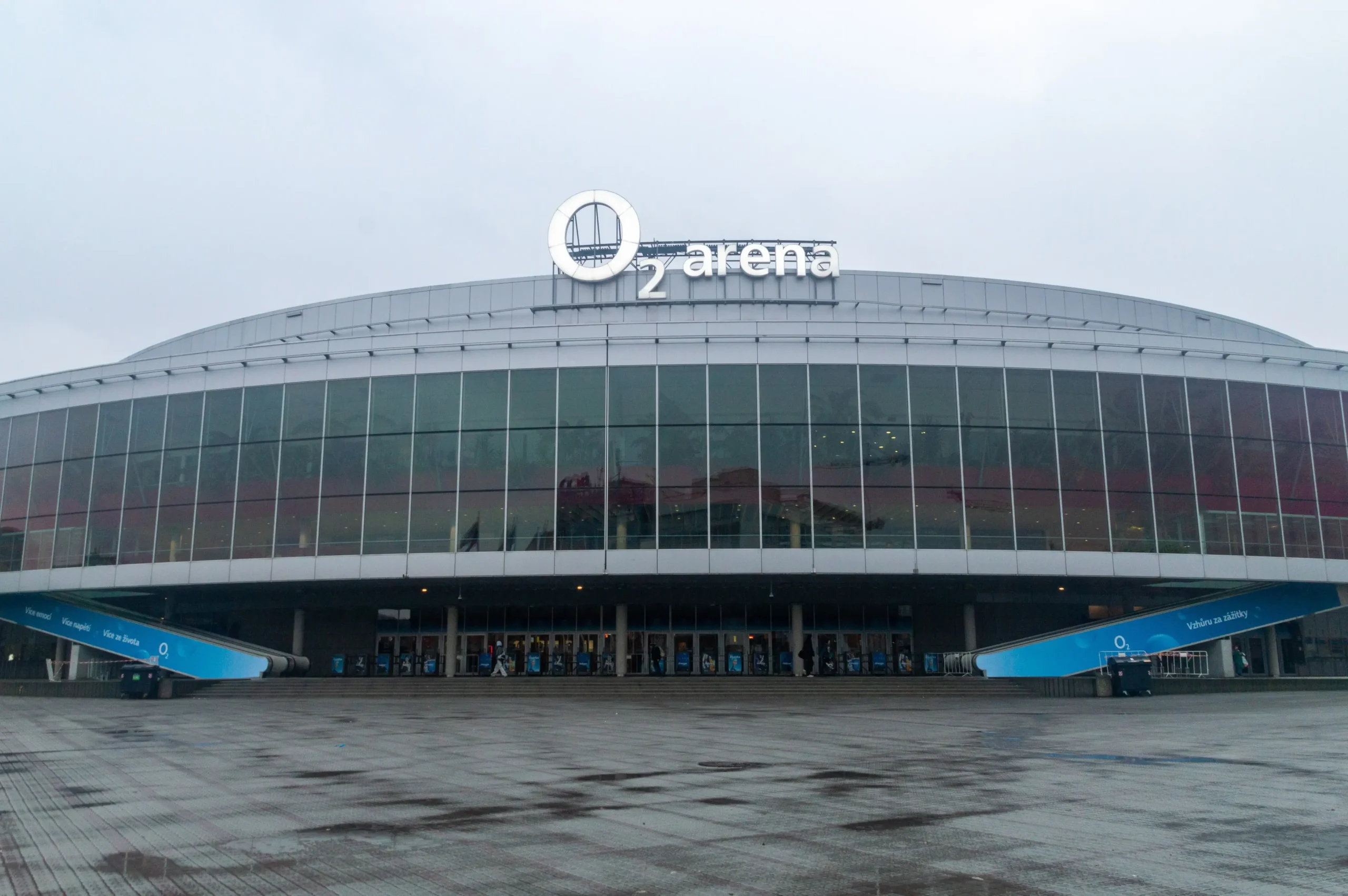 Budova O2 areny v Praze