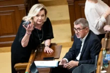 Alena Schillerová a Andrej Babiš