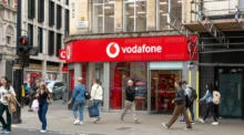 Budova obchodu Vodafone