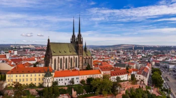 pohled na Brno
