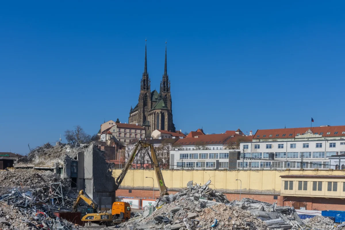pohled na město Brno
