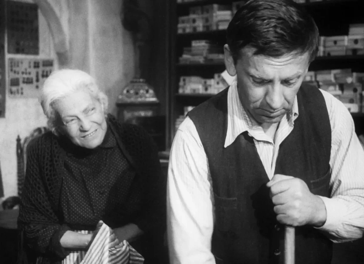 Ida Kamińska a Jozef Kroner v oscarovém filmu Obchod na korze