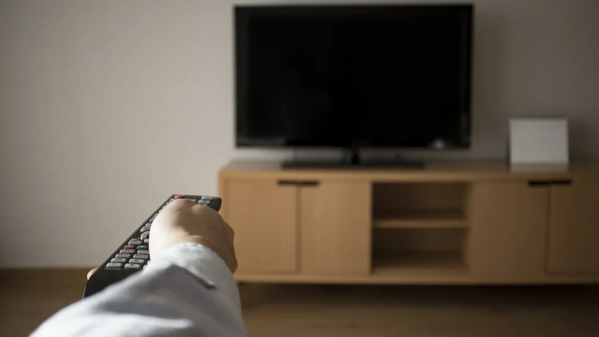 sledování televize