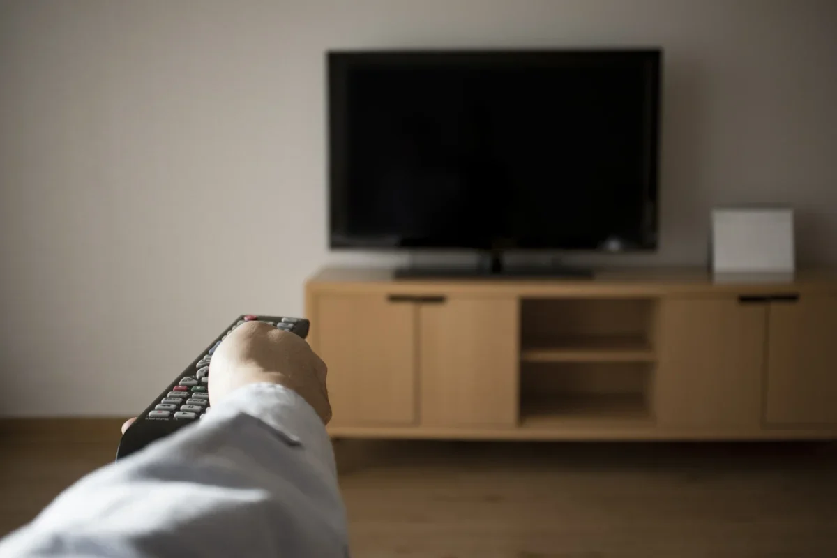 sledování televize