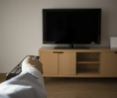 sledování televize