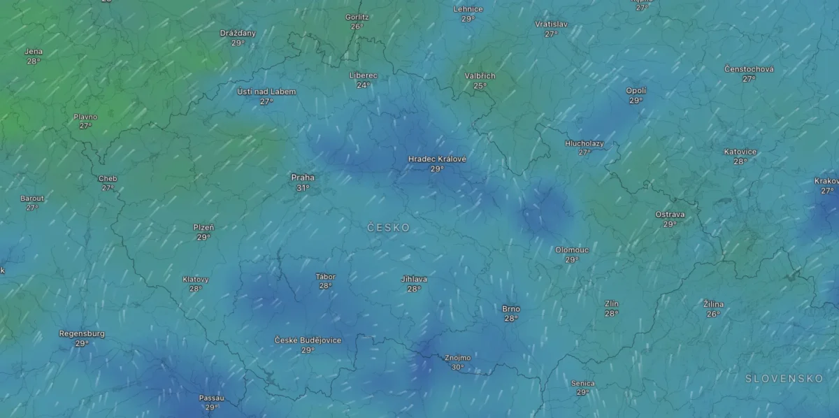 Snímek obrazovky 2026-09-07 v 122824 | TVGURU.cz Mapa počasí na úterý