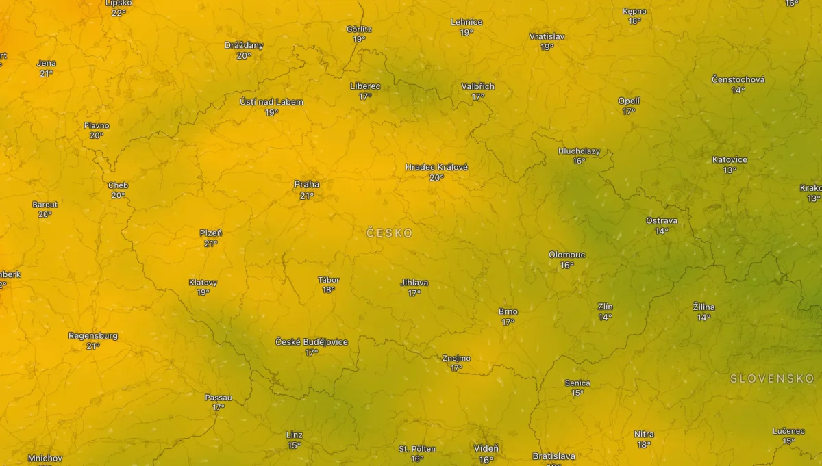 Snímek obrazovky 2026-09-09 v 171439 | TVGURU.cz Mapa počasí na pátek