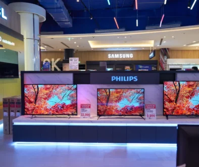 Televize značky Philips v obchodě