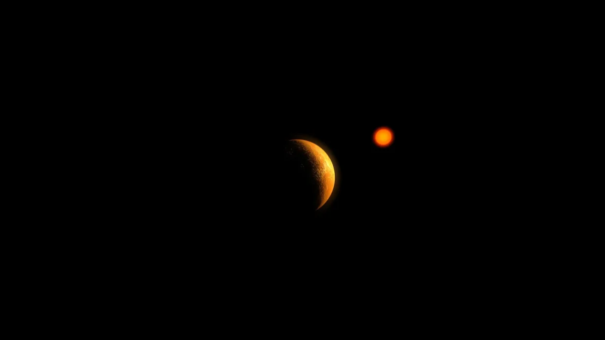 Svítící planeta Venuše