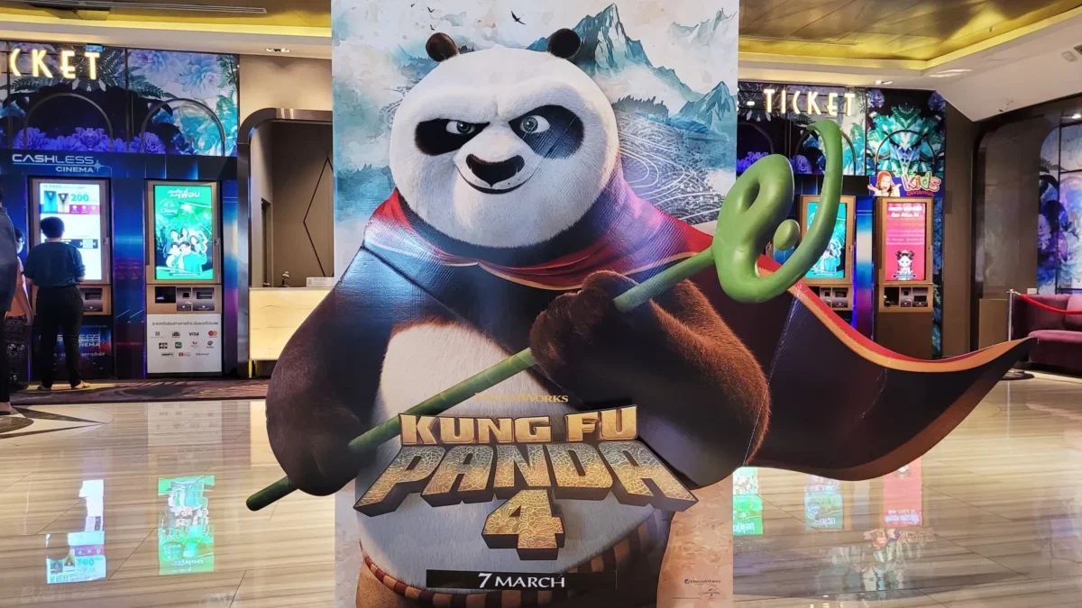 Reklama na Kung Fu Pandu 4 v kině