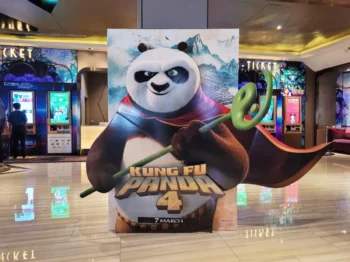 Reklama na Kung Fu Pandu 4 v kině