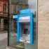 modrý bankomat
