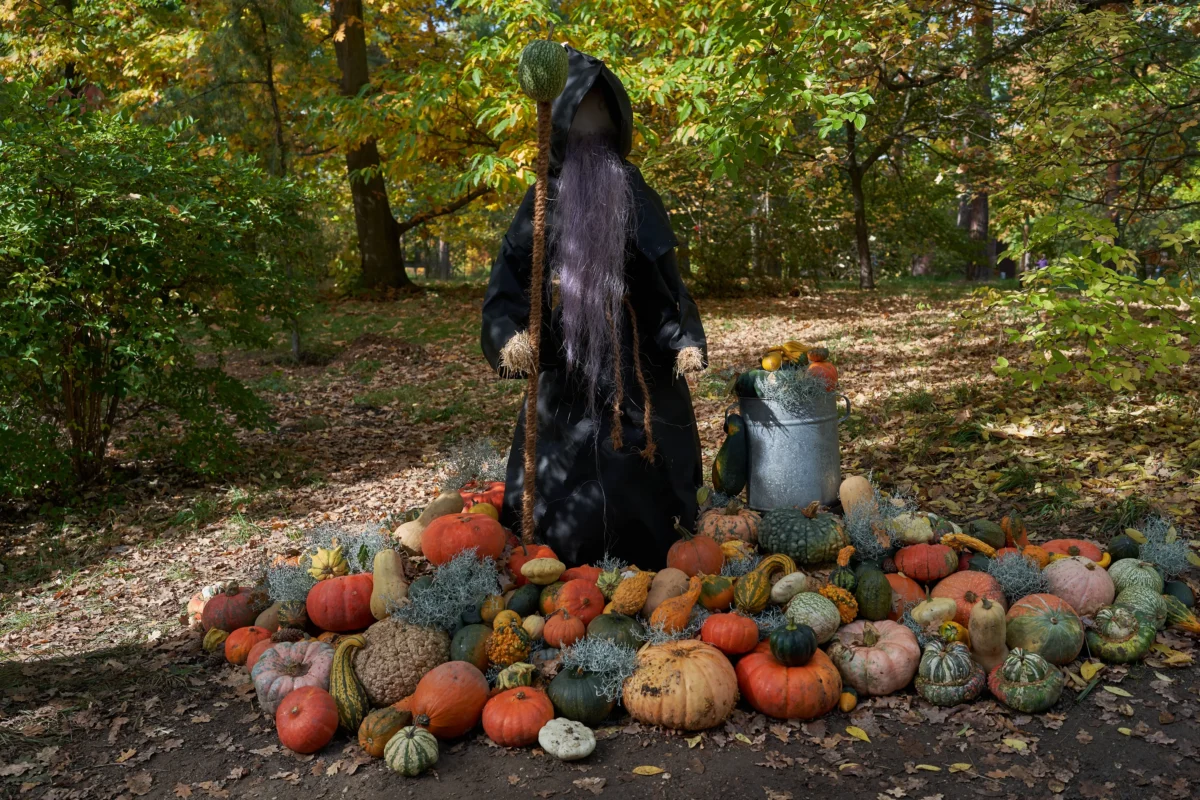 Oslavy Halloweenu jsou všude. V botanické zahradě i v televizním vysílání, zdroj: Shutterstock | TVGURU.cz Oslavy Halloweenu jsou všude. V botanické zahradě i v televizním vysílání.