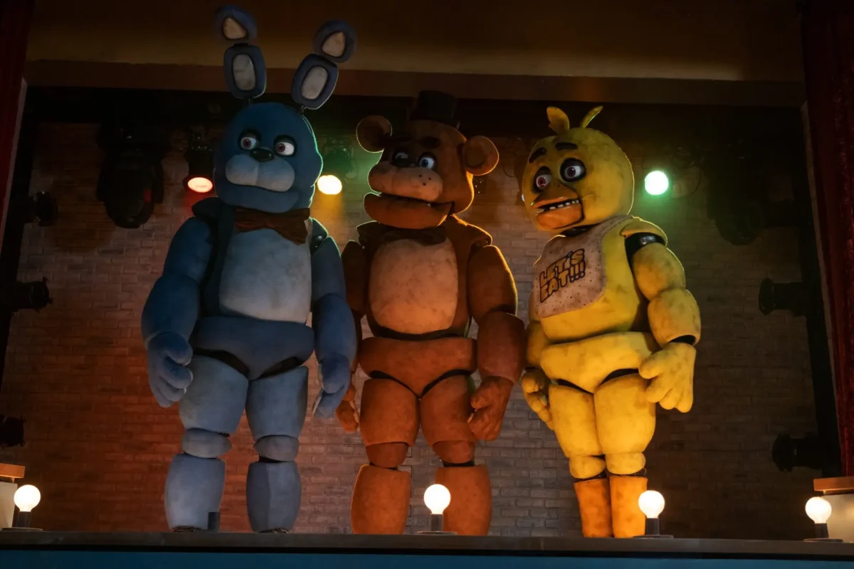 Nova Cinema nabídne horor Pět nocí u Freddyho, kde vystupují posedlí animatronici, zdroj: Vertical Entertainment | TVGURU.cz Animatronici z filmu Pět nocí u Freddyho
