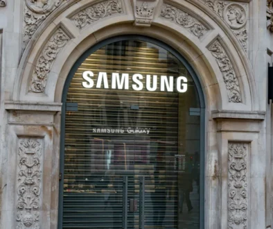 Zavřená Samsung prodejna