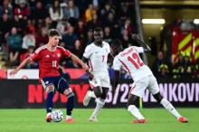 Liga národů Česko versus Anglie