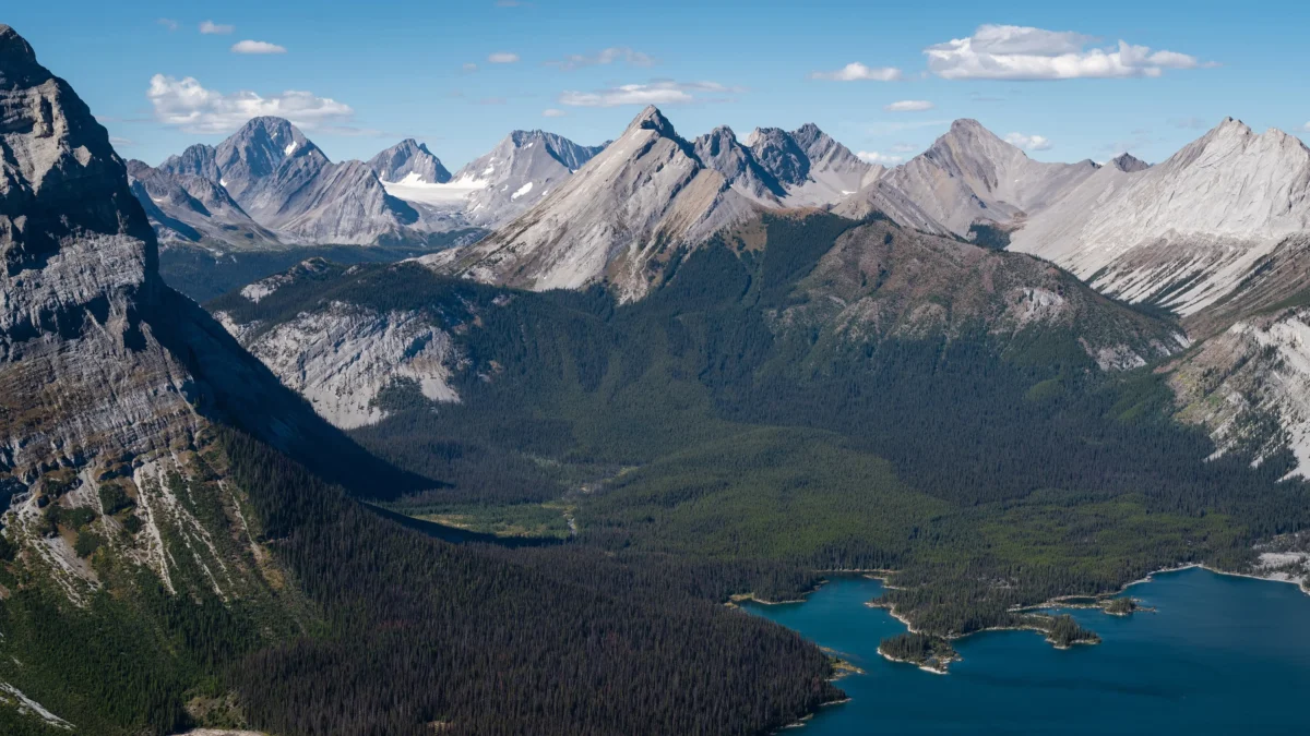 Pohoří Kananaskis v Kanadě