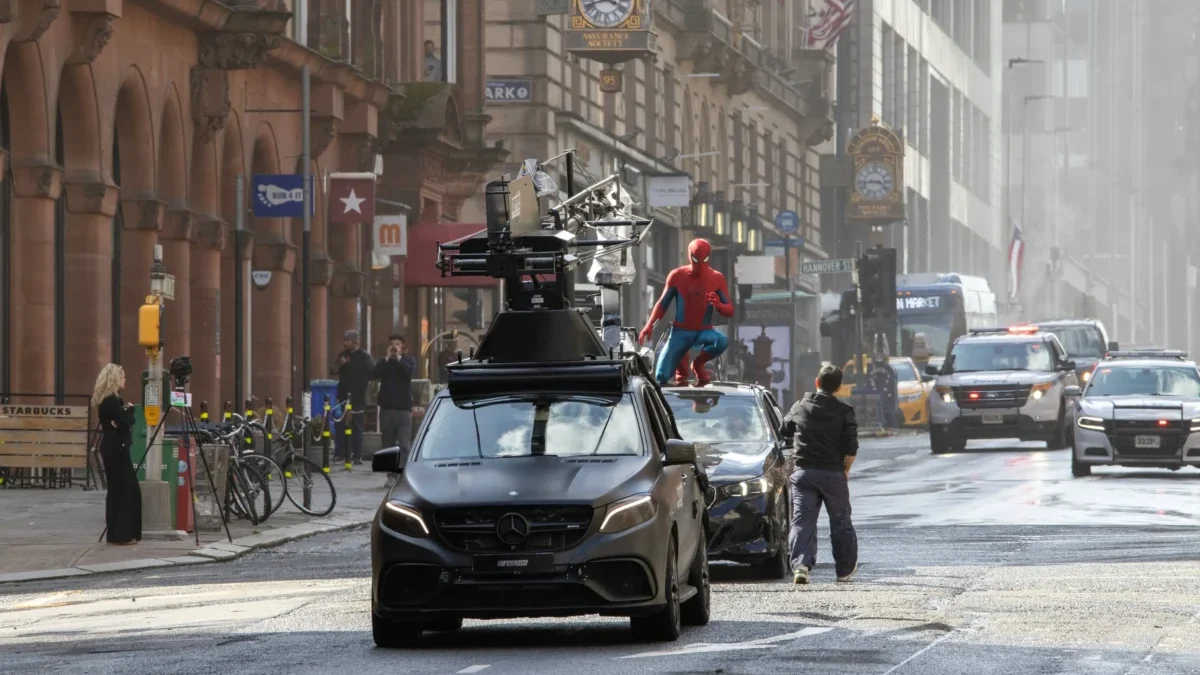 Natáčení Spider-Mana