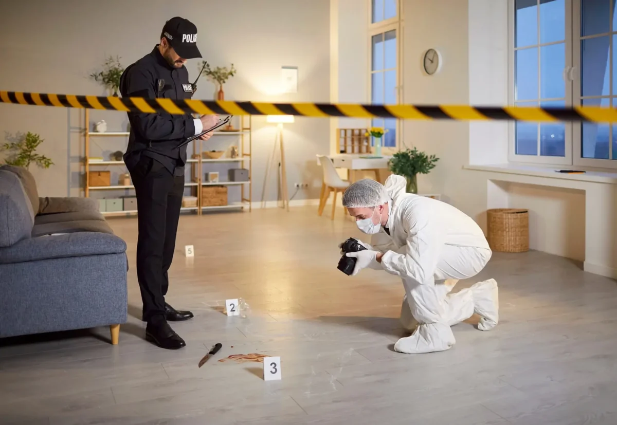 shutterstock_2704725805 1 | TVGURU.cz policejní vyšetřovatelé při práci