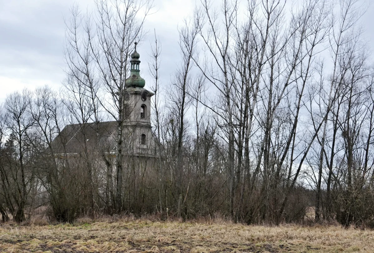 Šikmý kostel v Karviné