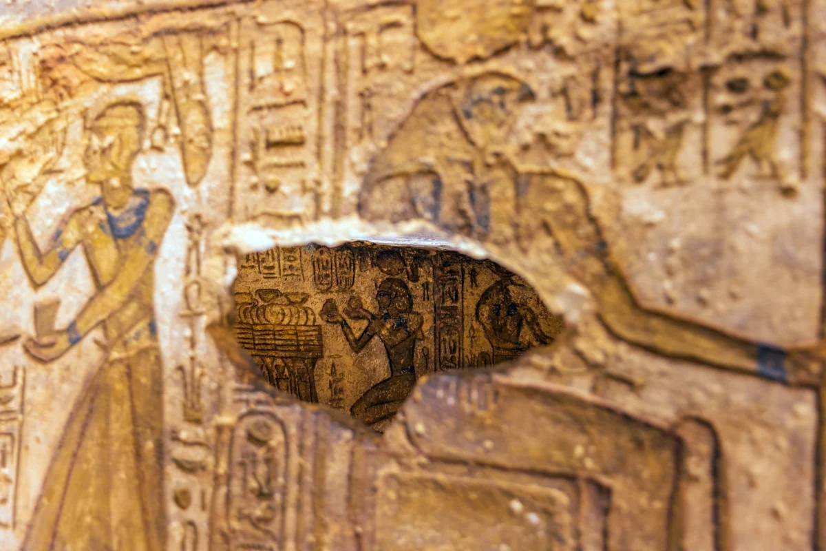 Nástěnné malby Egypt