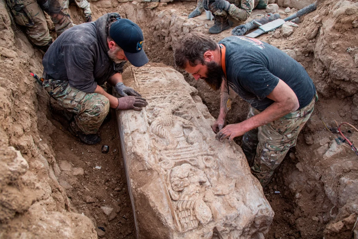 Archeologové v Egyptě
