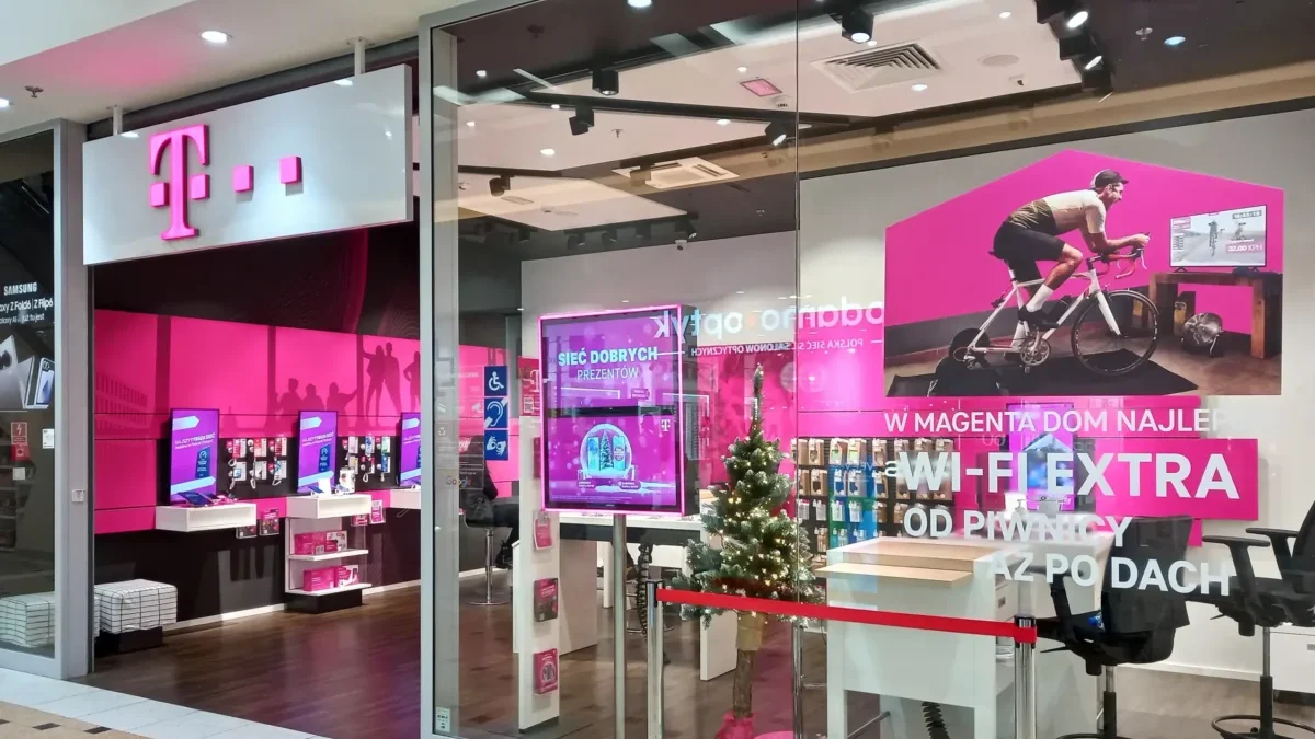 Obchod prodejce T-Mobile