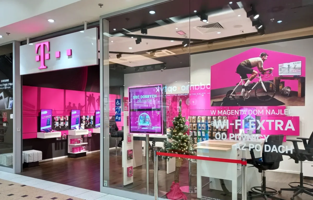 Obchod prodejce T-Mobile