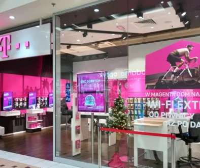 Obchod prodejce T-Mobile