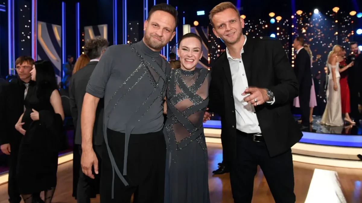 Tomáš Polák, Ondřej Polák a Adriana Mašková stojí vedle sebe.