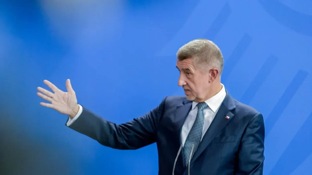 Český premiér Andrej Babiš