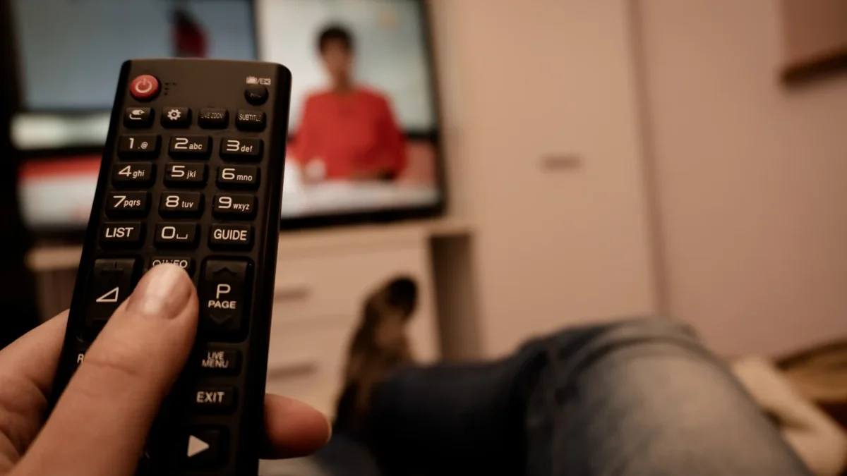 sledování televize