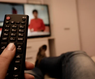 sledování televize